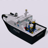 Police Rescue Boat