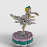 Ballerina from The Steadfast Tin Soldier of LEGO Masters DK S01E02