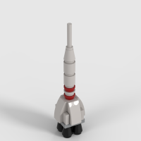 Toy Rocket from LEGO Masters DK S01E05